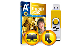 Theorieboek bromfiets + usb theorie oefenen